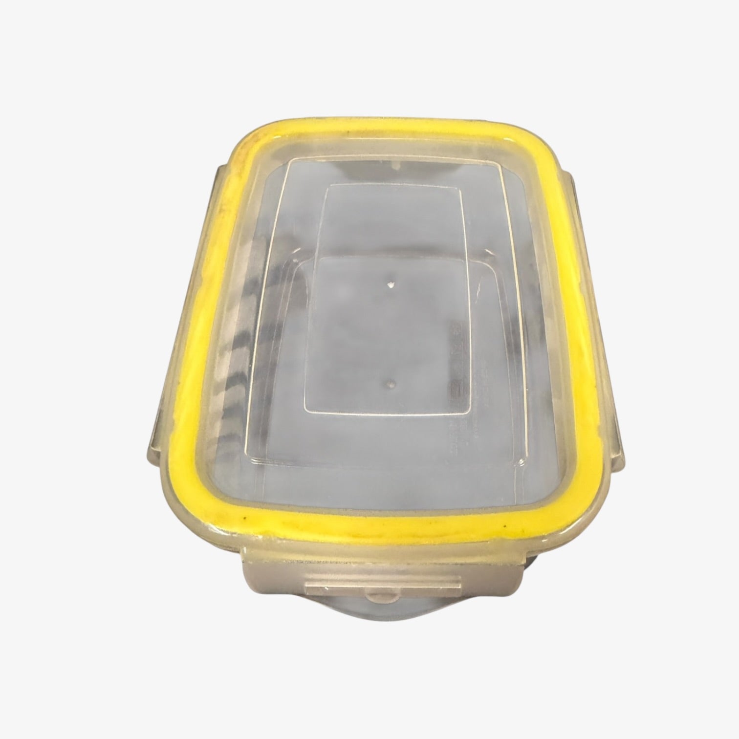 Clear Plastic Food Container w/Lid 11oz