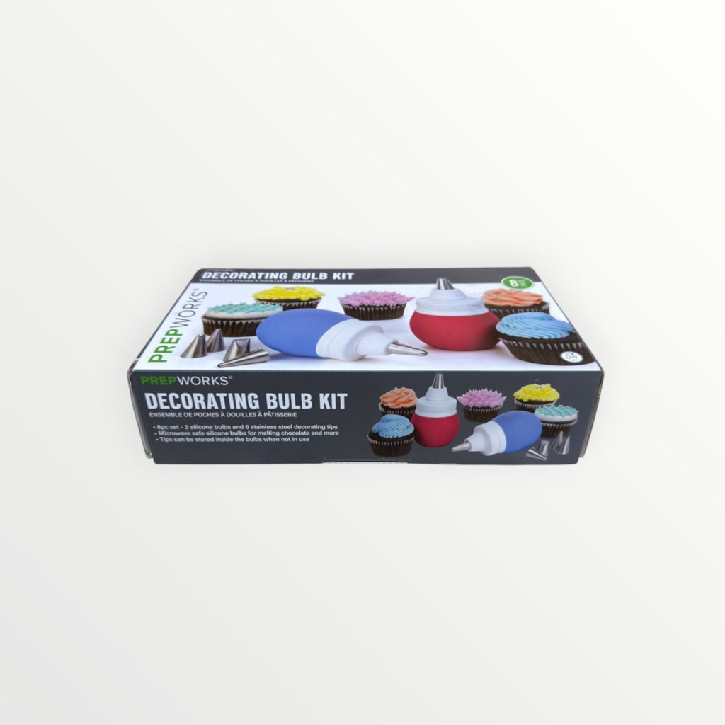 Prepworks Decorating Kit: 8-Piece Cake & Cupcake Icing Piping Set