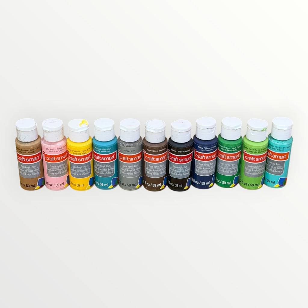 11 Color Matte Acrylic Paint Value Pack by Craft Smart®