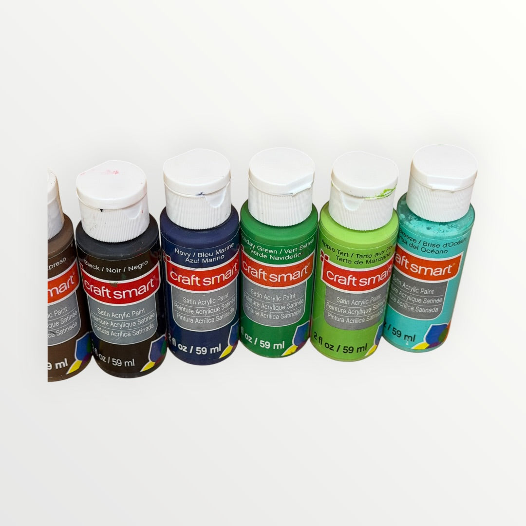 11 Color Matte Acrylic Paint Value Pack by Craft Smart®
