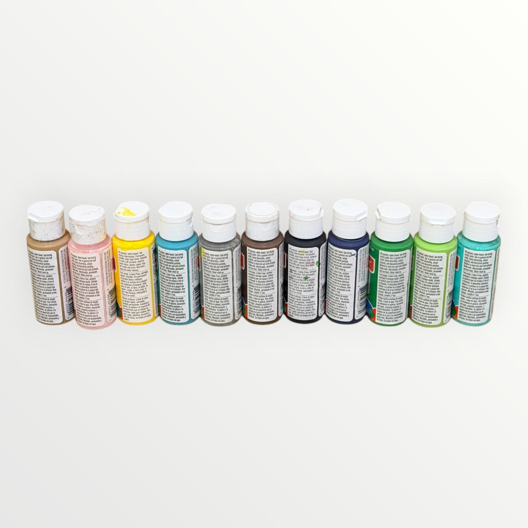 11 Color Matte Acrylic Paint Value Pack by Craft Smart®