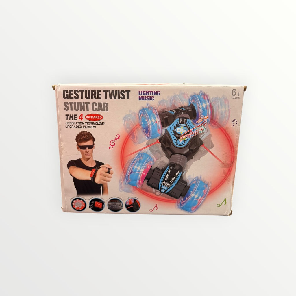 Gesture Twist Stunt Car features 4-wheel Drive and Hand-controlled Gesture Sensing Technology for Various Stunts