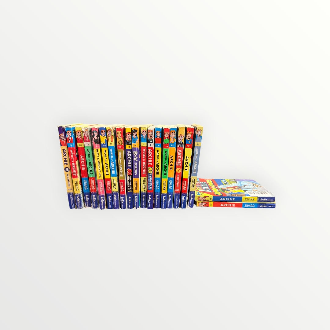 Collection of Archie Comics Jumbo Digest Books