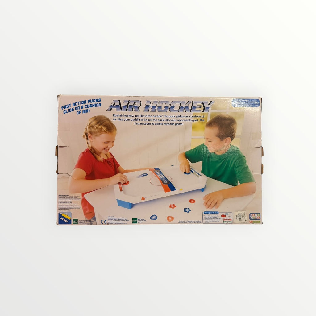 Game Zone Table Top Air Hockey Set