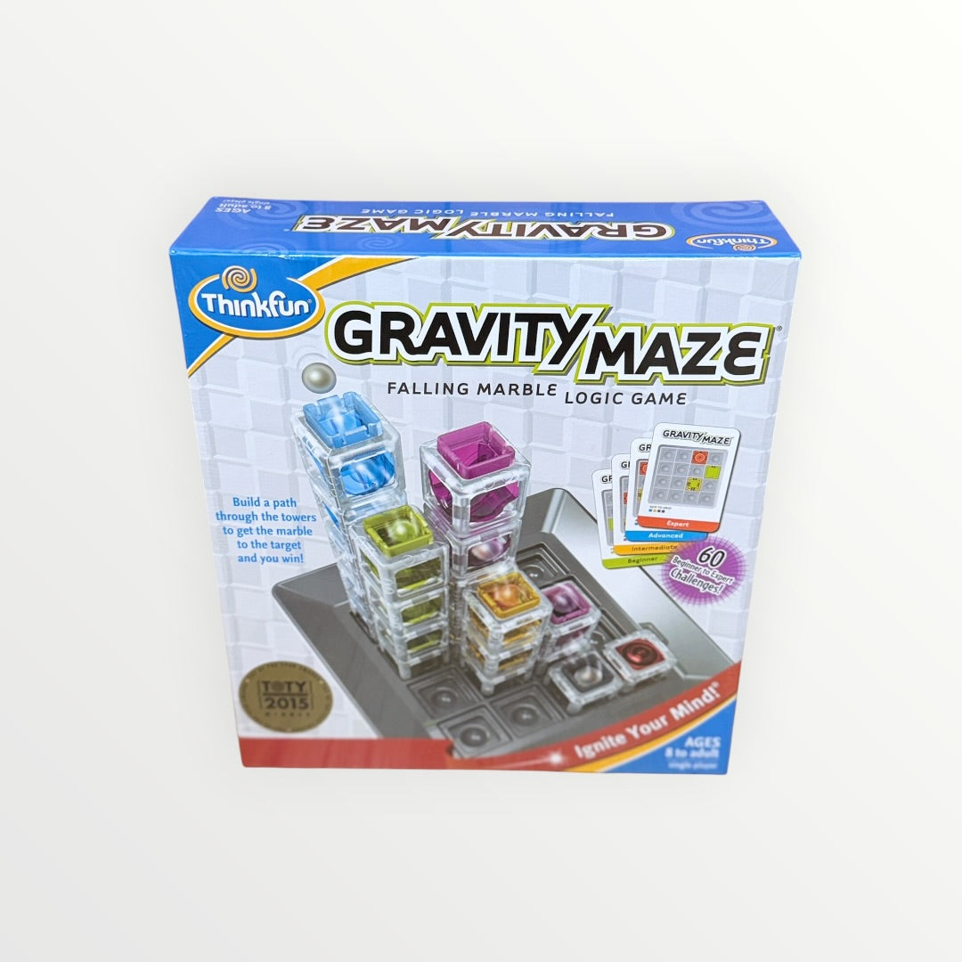 ThinkFun Gravity Maze Falling Marble Logic Game
