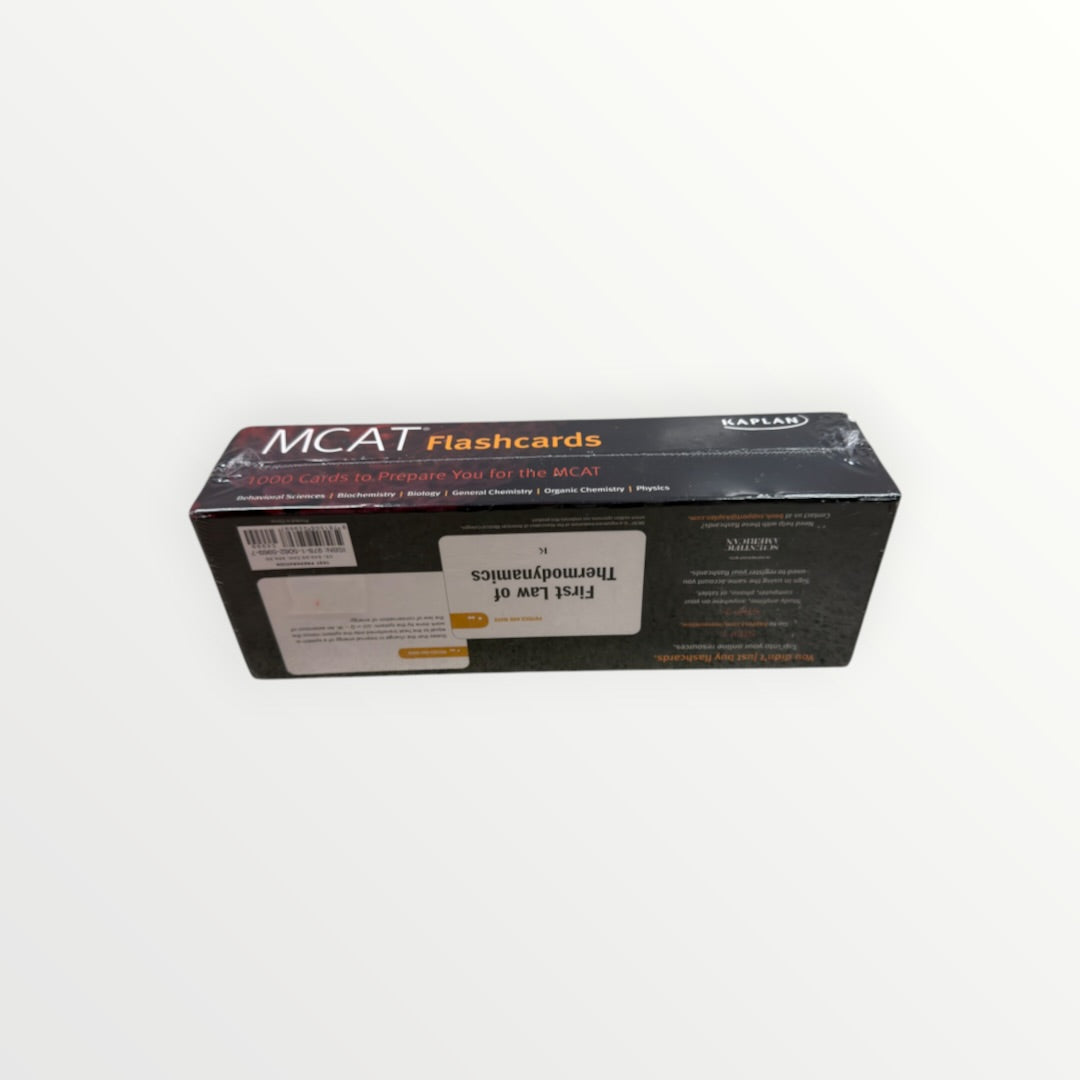 Kaplan MCAT Flashcards (1,000 cards) Brand New