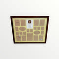 Narural Wood 22 Openings Picture Frame by Americana 16" x 20"