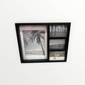 Target Home Gallery Collection Wood Black Finish Mixed 4- Photo Collage Frame  17" x 14"