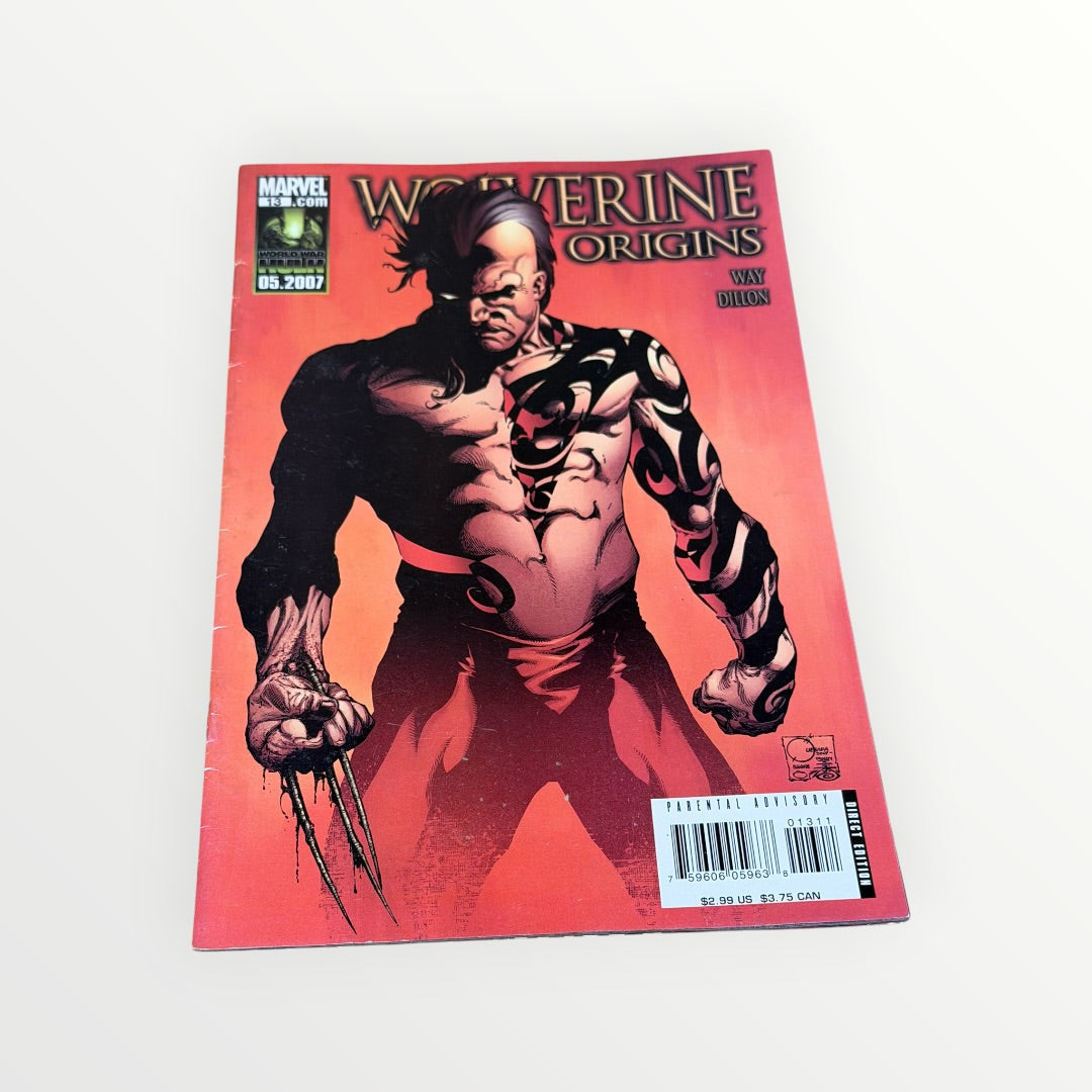Wolverine: Origins #28, published by Marvel Comics in November 2008