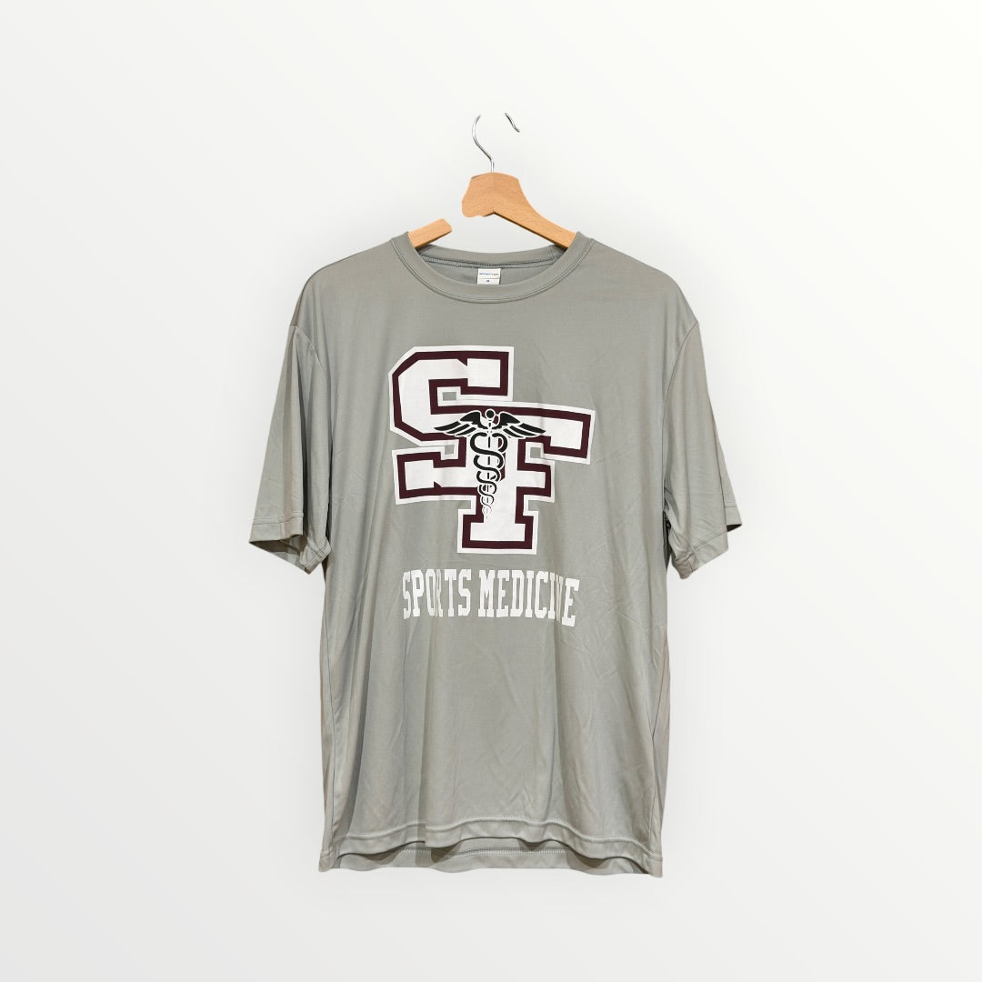 University of California San Francisco (UCSF) Sports Medicine Center Sport-Tek T-shirt Grey Size: M