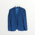 Kenneth Cole Reaction Suit Jacket Blue Size: 40R 30W