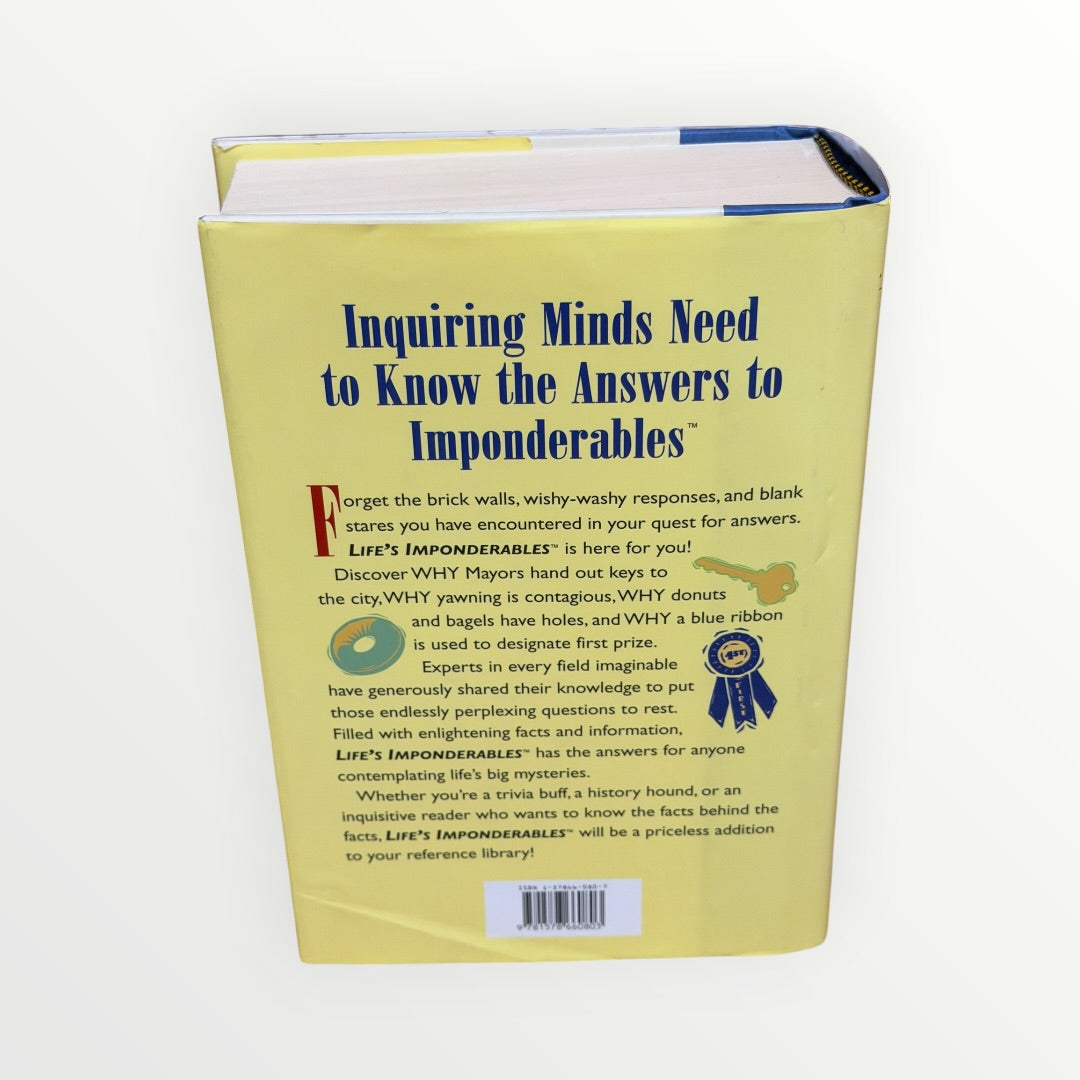 Life’s Imponderables by David Feldman
