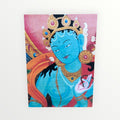 Vintage Greeting Card "Blessings of Green Tara"