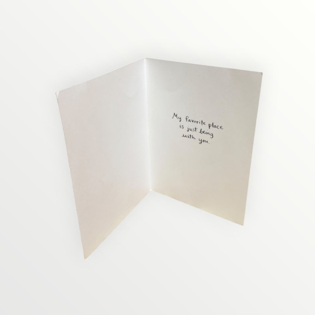 Valentine's Day Greeting Card "In all the world...", Made in USA