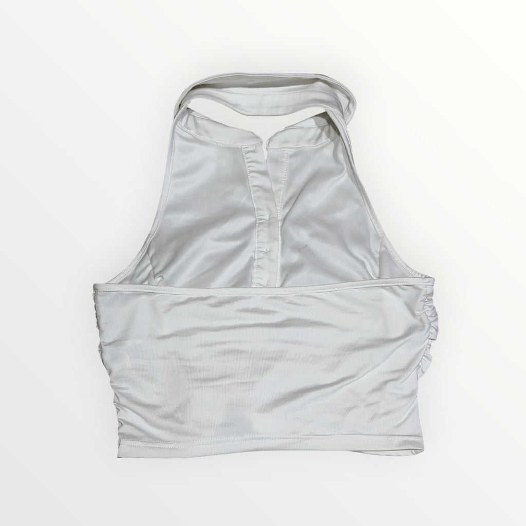 SHEIN MOD Backless Halter Top Size: L