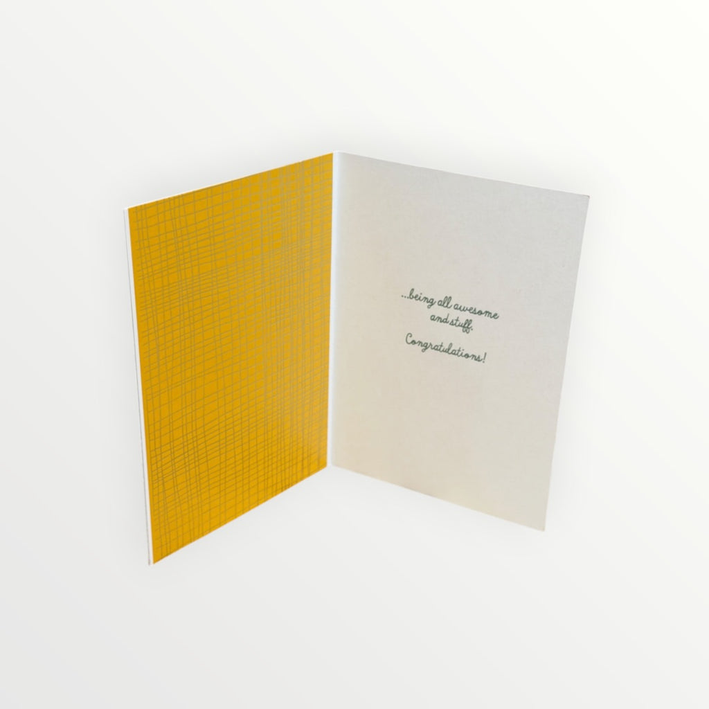 Hallmark "Look at You Being All Awesome" Congratulations Card