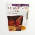 Vintage Sunrise Greetings "Gift of Rare Beauty" Rossetti Angel Card
