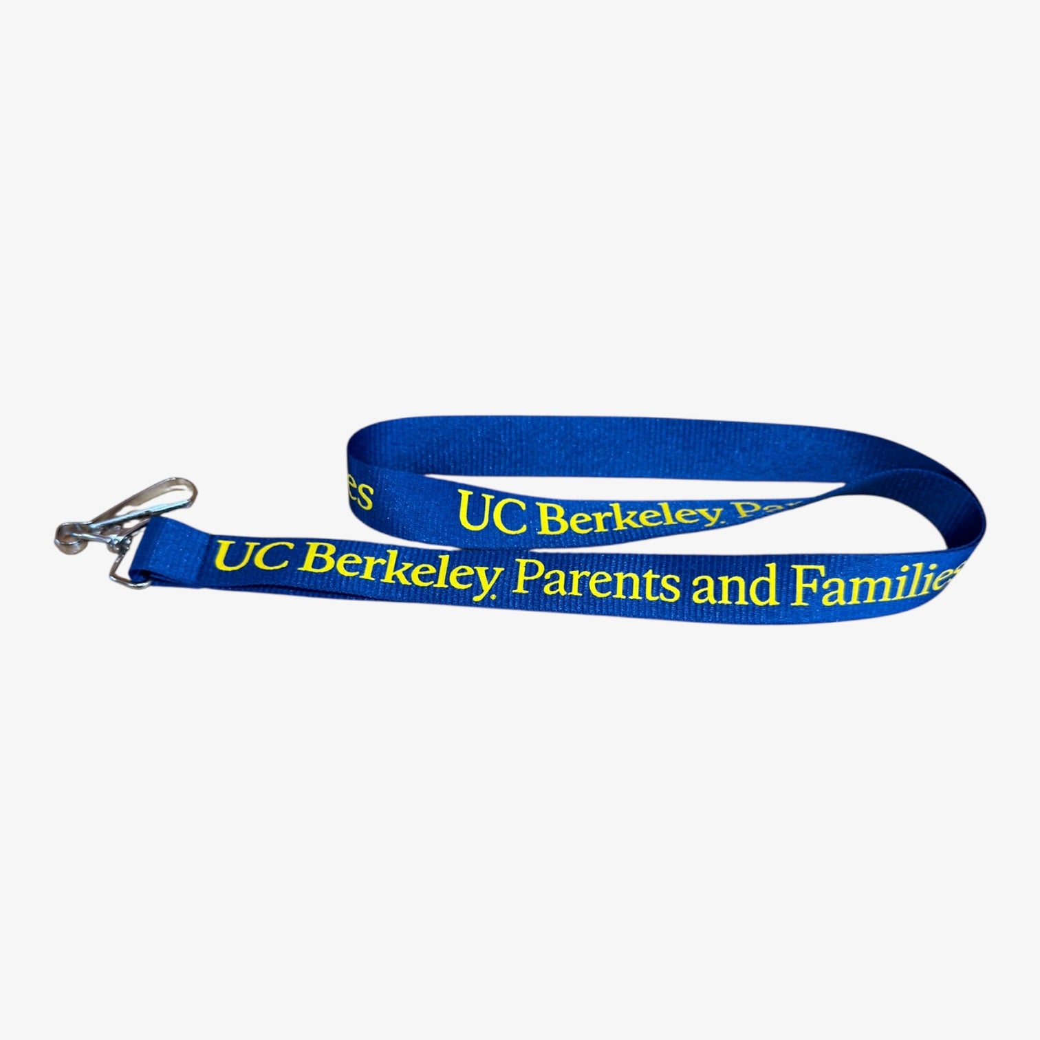 UC Berkeley Parents and Families lanyard