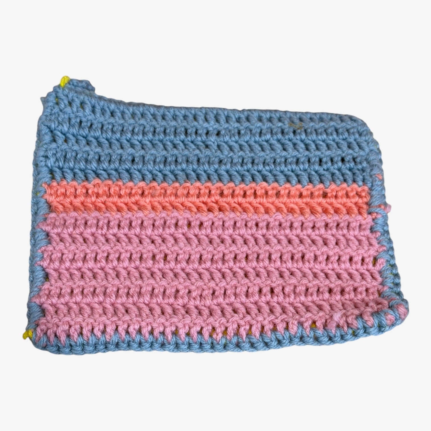 Large Handmade Crocheted Pot Holder 8" x 6.5"