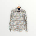 Bugatchi Men's Shaped Fit Dress Shirt Size: L