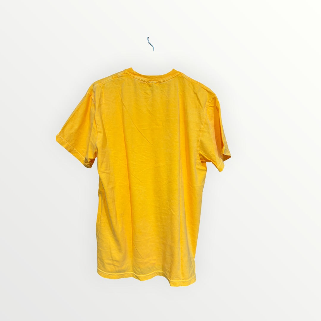 LaunchX Graphic T-Shirt Yellow Size: L