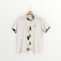 The School of Humanities and Foreign Language of Zhejiang University Short Sleeved Stand-up Collar Shirt Size: M