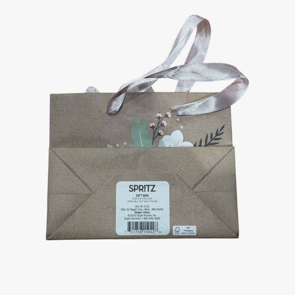 Spritz Paper Gift Bag 6.25" x 5" x3"