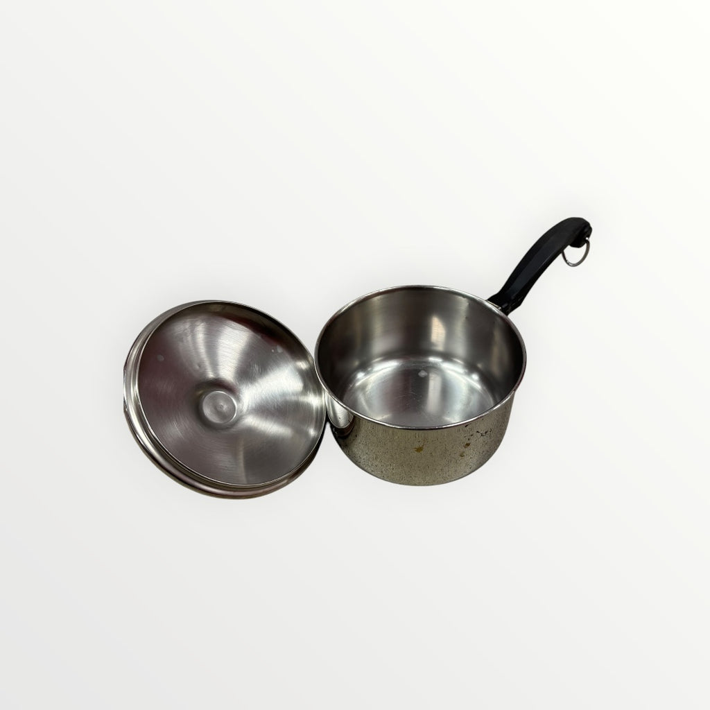 Vintage 1 Qt Farberware Stainless Steel Saucepan