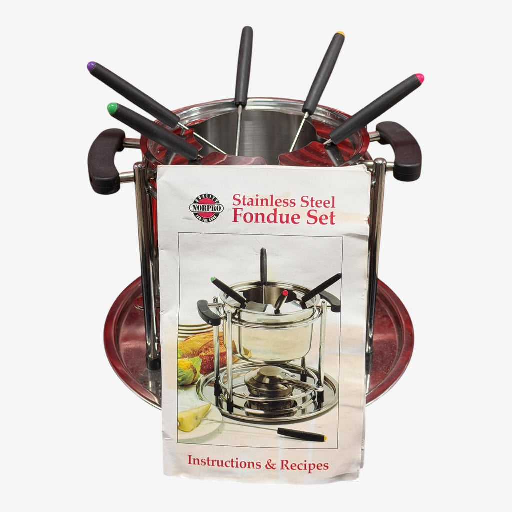 Norpro Stainless Steel Fondue Set