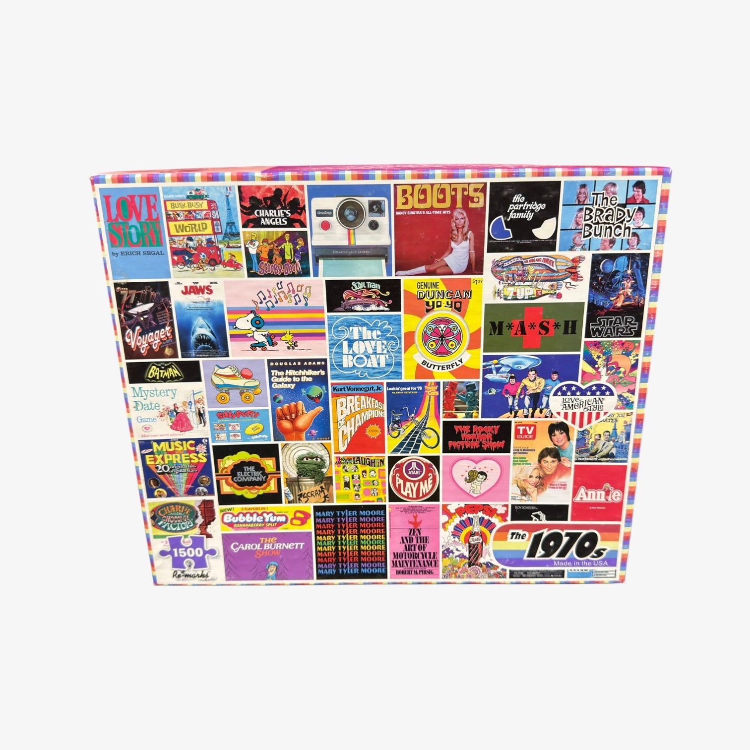 "The 1970s" Re-marks 1500-piece Jigsaw Puzzle