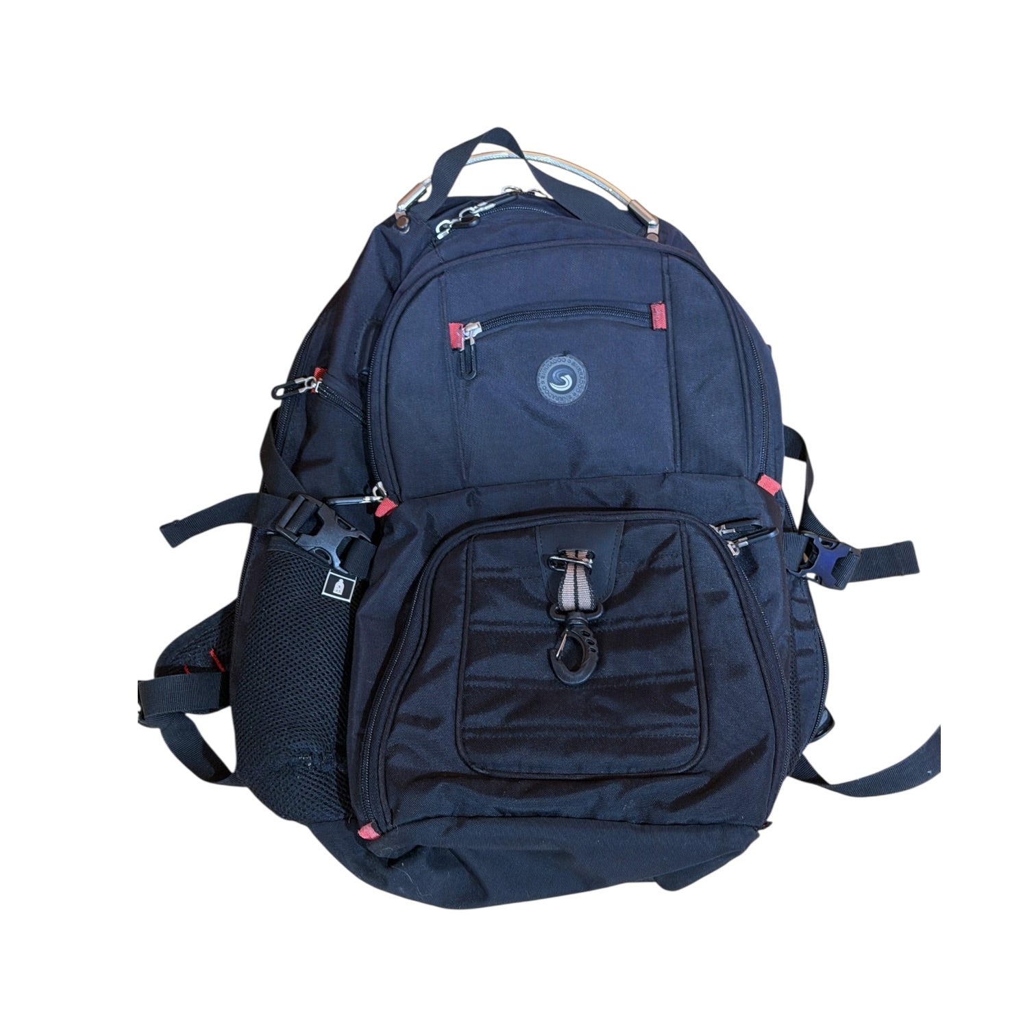 Shrradoo X Large 50L Travel Backpack w/USB Charging Port -Airline Approved Fit 17" Laptop