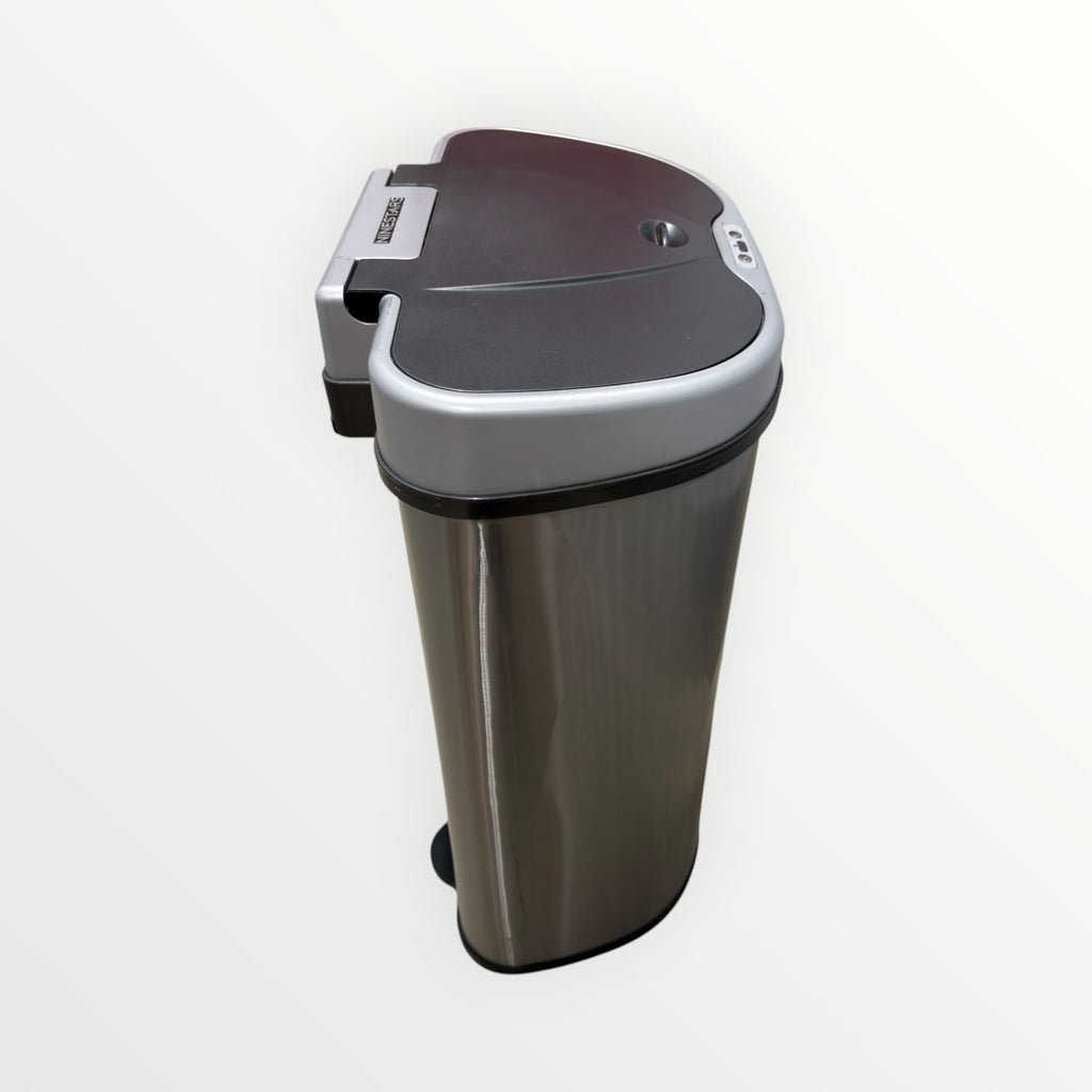 Nine Stars Dual Compartment Automatic Trash Can 18 Gallon 26" x 21" x 31"