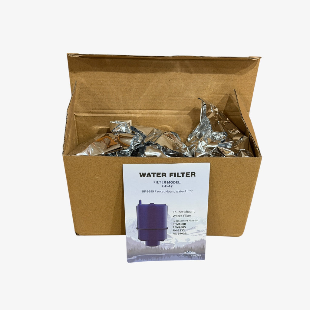 PUR Faucet Mount Water Filtration System w/3-pack Glacier Fresh Water Filters
