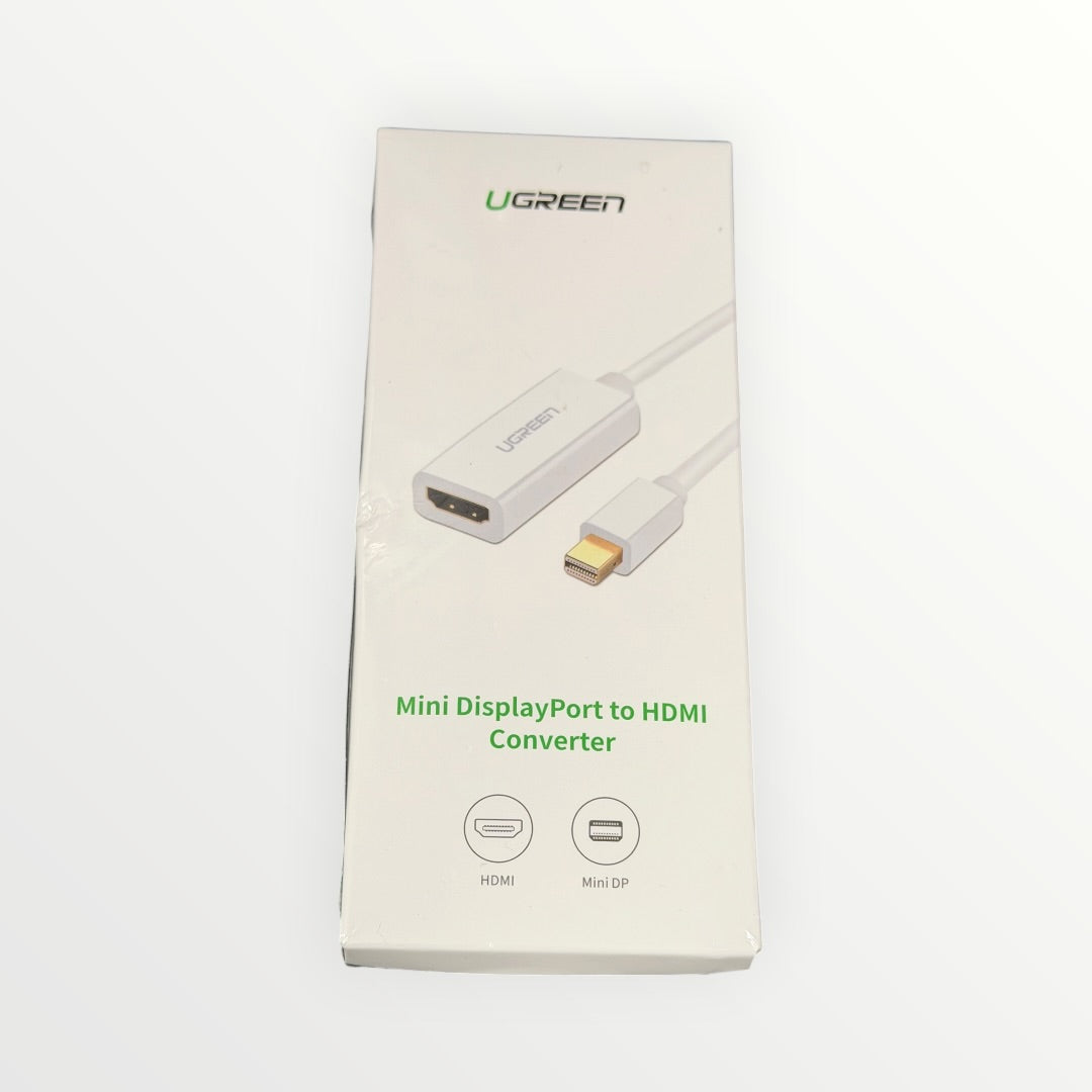 UGREEN Mini DisplayPort to HDMI Converter Cable White