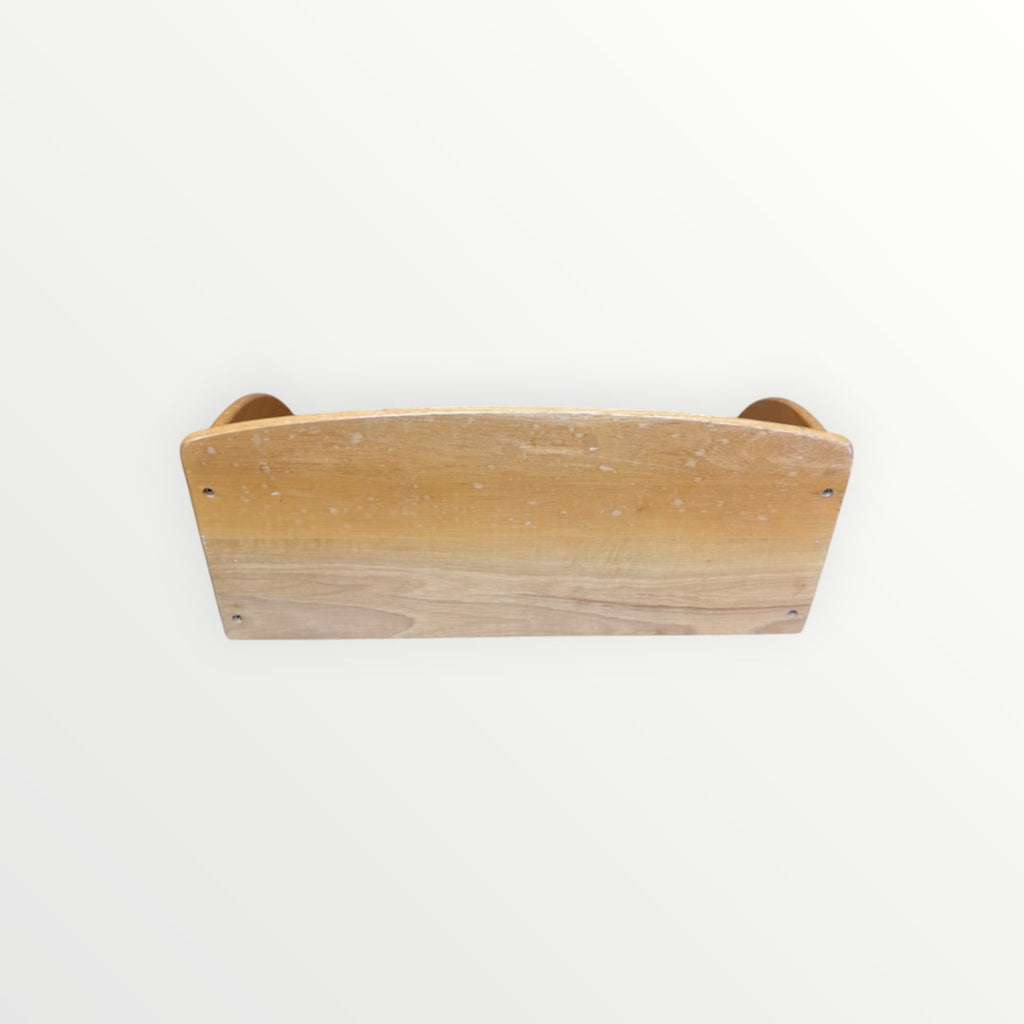 Solid Wood Desk Counter Top Organizer 14"L x 7"H