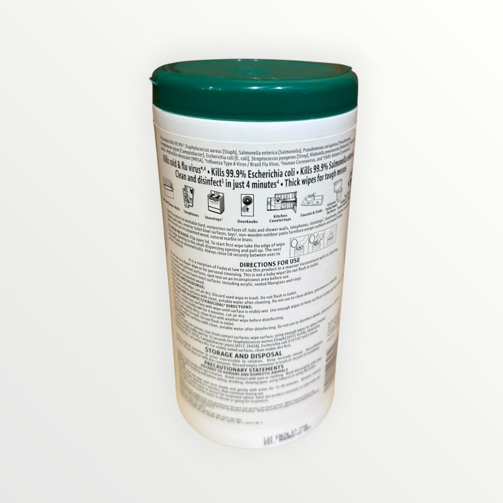 Amazon Basics Disinfecting Wipes, Fresh Scent, Sanitizes/Cleans/Disinfects/Deodorizes, 85 Count