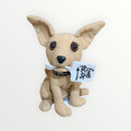 Vintage 1998 "Yo Quiero Taco Bell" Chihuahua Dog Holding - Free Tacos Sign