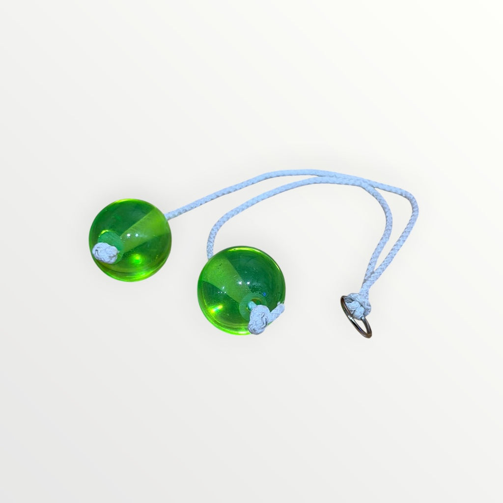 Ceyda Clackers Click Clacks Noise Maker Toy Green 13"L
