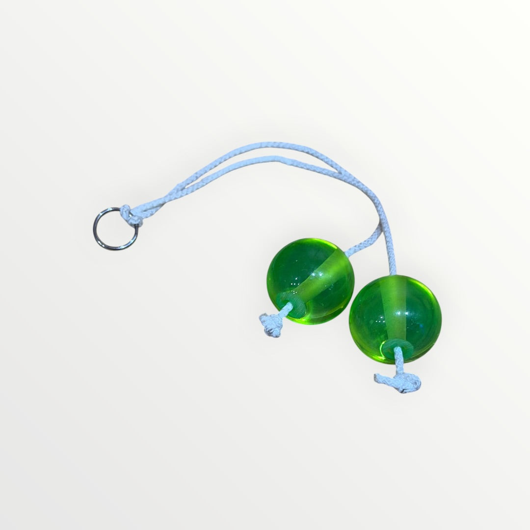 Ceyda Clackers Click Clacks Noise Maker Toy Green 13"L