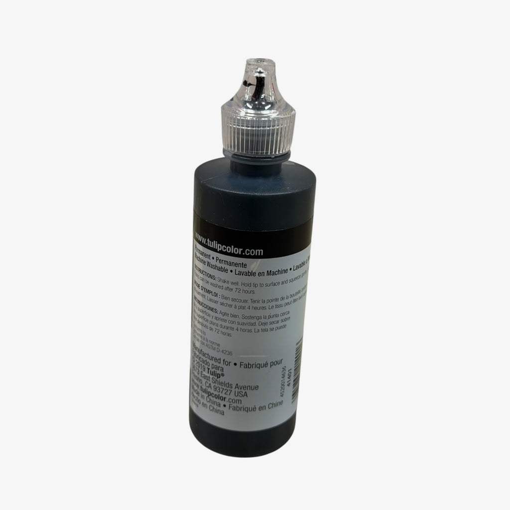 Tulip Dimensional Fabric Paint Black, 4 Fl Oz