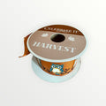 Celebrate It Harvest Wired-Edge Ribbon Festive Owl Pattern 1.5"