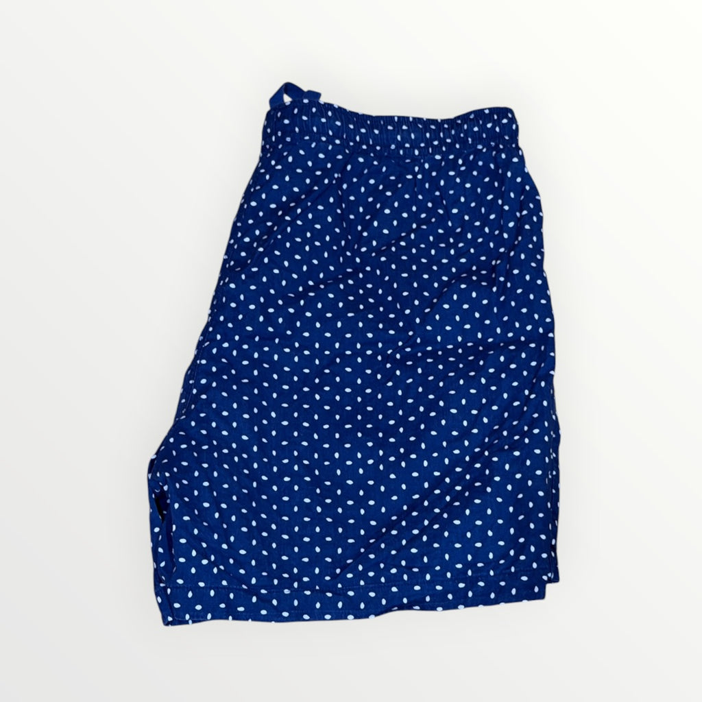 Uniqlo Men's Blue Polka Dot Easy Shorts Size: M
