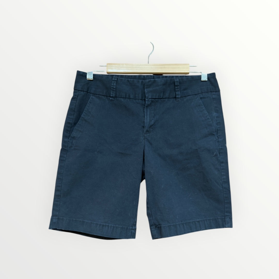 J. Crew Frankie Stretch Women’s Shorts with Side Pockets & Belt Loops Black, Size 2
