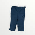Talbots High Waist Cotton Bi-Stretch Capri Pants Black, Size 10
