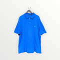 Men's POLO RALPH LAUREN Casual Solid Blue Short Sleeve Polo Shirt Size: 2XLT Tall