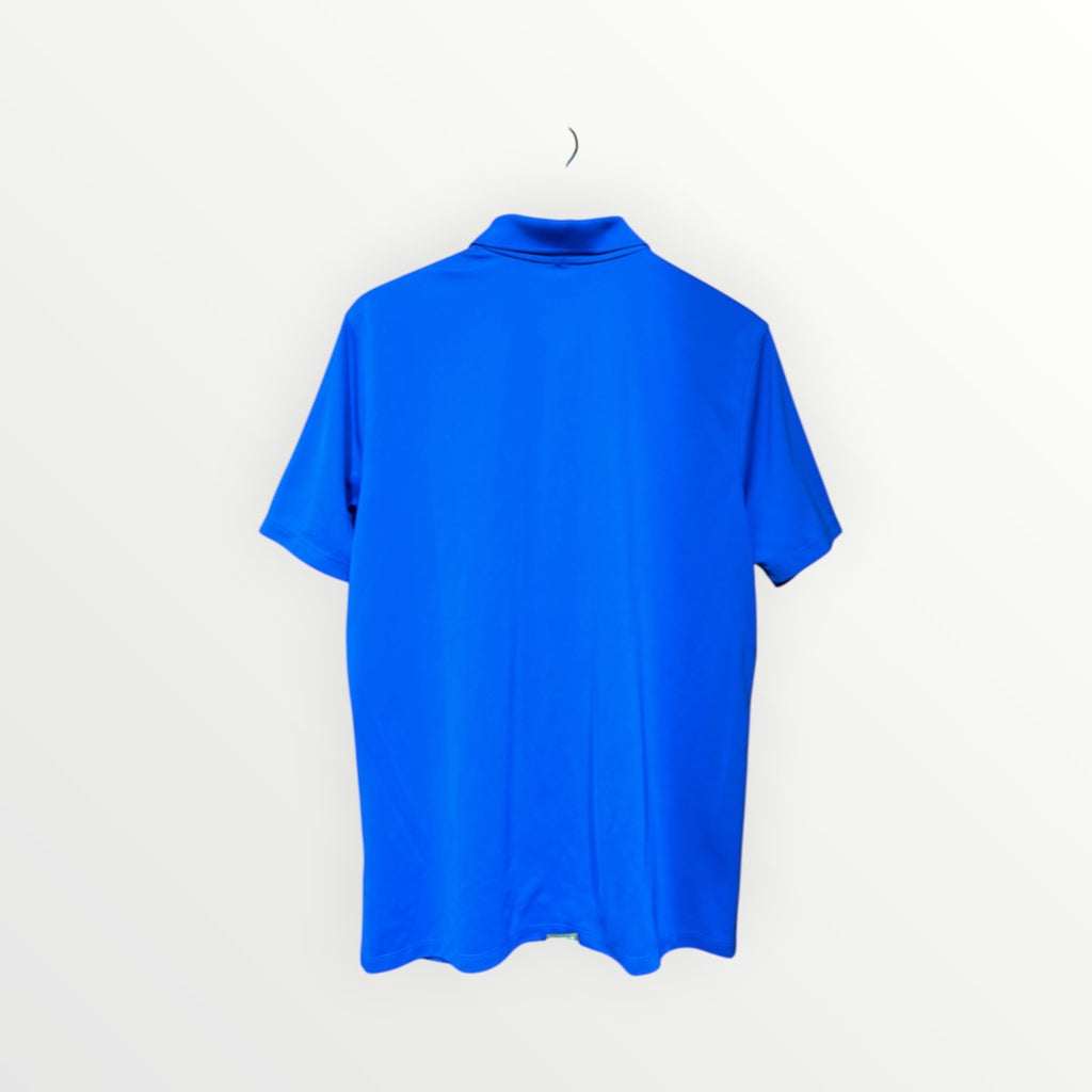 Blue Nike Golf Dri-FIT Polo Shirt Standard FIt Size: L