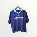 Purple adidas Women's Tiro Sportswear Polo Size: L