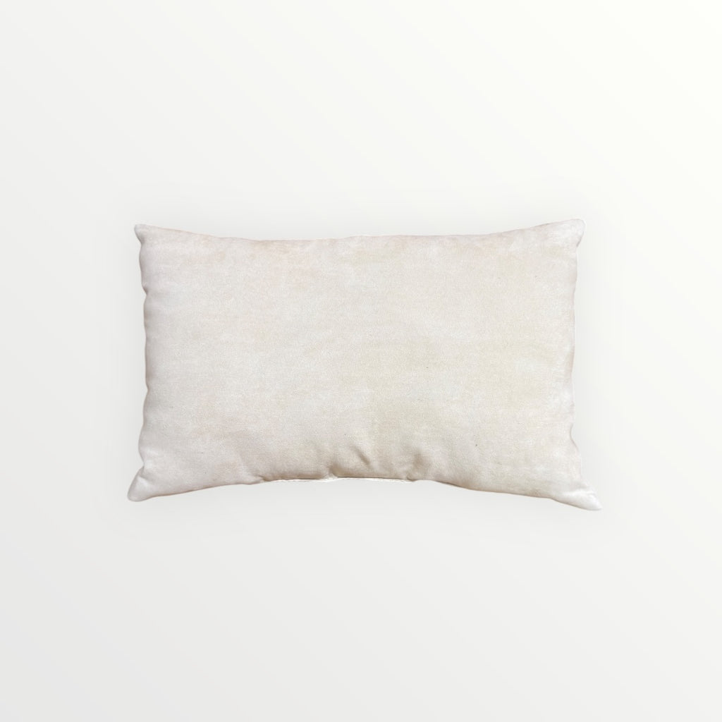"Love" Paw Print Woven Throw Pillow 18" x 10"