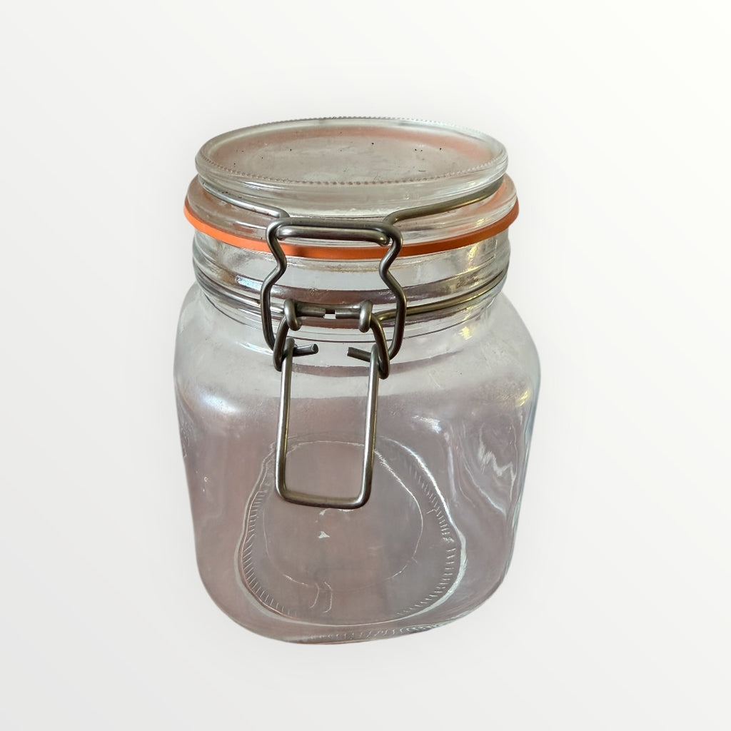 Kilner Swing Top Square Glass Jar | 1L