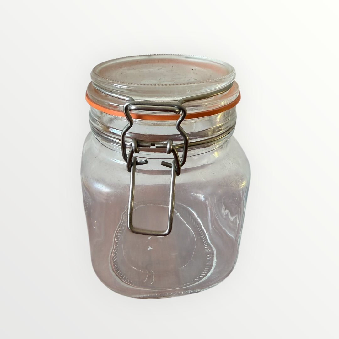 Kilner Swing Top Square Glass Jar | 1L